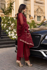 Azure Luxury Lawn Embroidered 3 Piece Unstitched