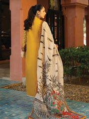 Zainab Chottani Luxury Lawn Chikan Kari Embroidered 3 Piece Unstitched