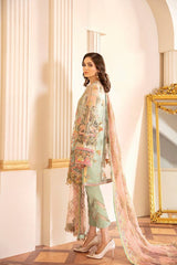 Baroque Chantelle Formal Dress Net Embroidered 3 Piece Unstitched