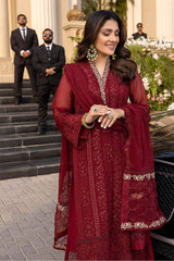 Azure Luxury Lawn Embroidered 3 Piece Unstitched
