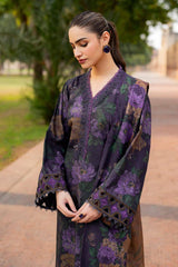 Baroque Summer Collection Lawn Embroidery 3Piece Unstitched