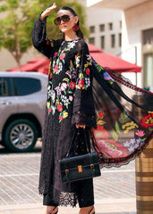 Maria B Luxury Lawn Embroidered 3 piece Unstitched / Stitched