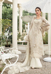 Mariaa B Luxury Chiffon Embroidered Collection 3 Piece Unstitched