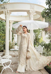 Mariaa B Luxury Chiffon Embroidered Collection 3 Piece Unstitched