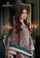 Asim Jofa Luxury Chiffon Embroidered 3 Piece Unstitched