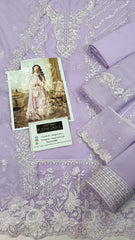 Azure luxury Chiffon Embroidered 3 Piece Unstitched / Stitched