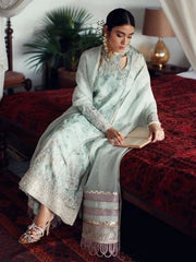 Suffuse Formal Collection Embroidery Dress organza 3Piece Unstitched
