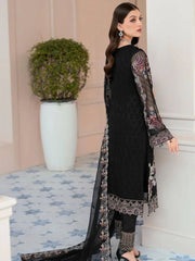 Ramsha Luxury Embroidered organza Dress 3 Piece Unstitched