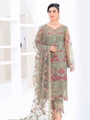Ramsha By Minahil Luxury Chiffon Collection 3 piece Unstitched