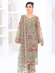 Ramsha By Minahil Luxury Chiffon Collection 3 piece Unstitched