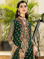 Jhalak By Imrozia Premium Embroidered Chiffon 3Piece Unstitched