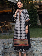 Charizma Qara Festive Lawn Embroidery 3Piece Unstitched