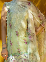 Elaf New Arrival Luxury Lawn Embroidery 3 Piece Unstitched