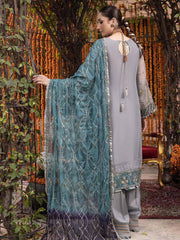 Adan Libas Luxury Chiffon Embroidered Collection 3piece Unstitched