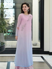 Lulusar Chiffon Embroidery Luxury Collection 3piece Unstitcehd