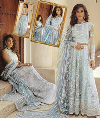 Mushq Net Bridal Wear Maxi Exclusive Collection Unstitched