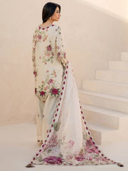 Iznik Luxury Lawn Embroidered Dress 3 Piece Unstitched