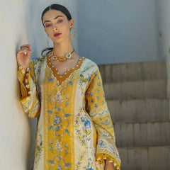 Elaf New Arrival Luxury Lawn Embroidery 3 Piece Unstitched