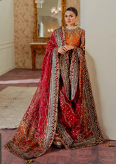 Baroque Luxury Pure Khaddi Net Embroidered 3 Piece Unstitched