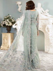 Maria B Luxury Net Hand Work Embroidered Saree Unstitched