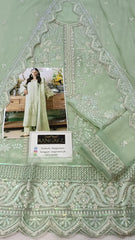 Gulaal Embroidered Chiffon Wedding Collection 3 Piece Unstitched  / Stitched