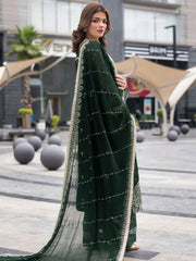 Sahane Chiffon Formal Collection Embroidery 3piece Unstitched