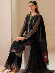 Jazmin New Arrival Luxury Chiffon Embroidered 3 Piece Unstitched