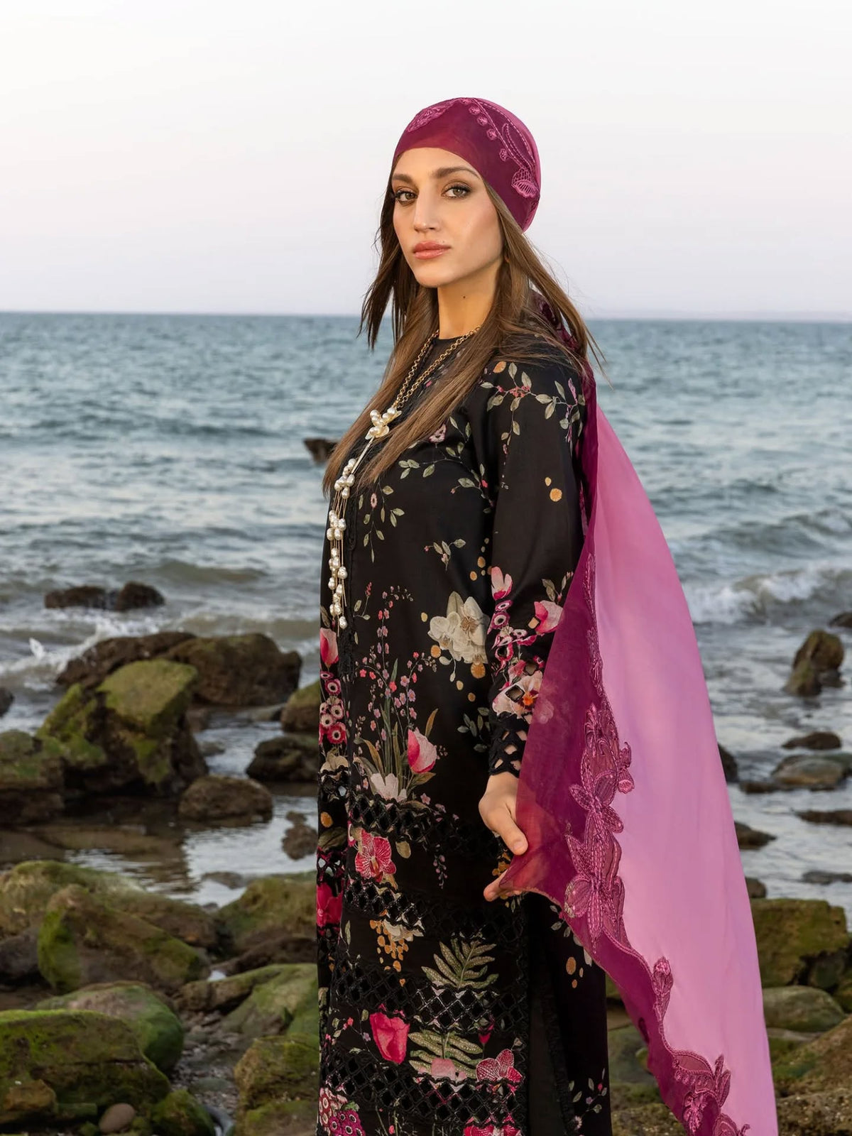 Crimson Luxury Lawn Embroidered Collection 3 Piece Unstitched