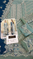 Imrozia Premium Chiffon Embroidered Wedding Collection 3Piece Unstitched / Stitched