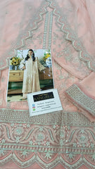 Gulaal Embroidered Chiffon Wedding Collection 3 Piece Unstitched / Stitched