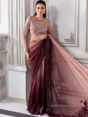 Maria B Luxury Net Hand Work Embroidered Saree Unstitched