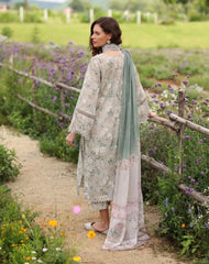 Baroque Digital Printed Lawn Embroidered Collection 3Piece Unstitched