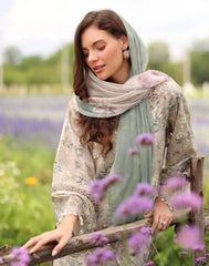 Baroque Digital Printed Lawn Embroidered Collection 3Piece Unstitched