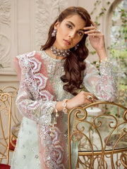 Maryam N Maria Luxury organza Embroidery 3piece Unstitched