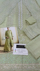 Gulaal Embroidered Chiffon Wedding Collection 3 Piece Unstitched