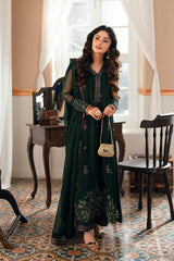 Azure luxury Chiffon Embroidered 3 Piece Unstitched / Stitched