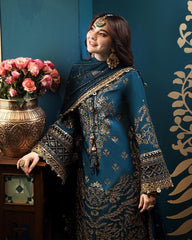 Asim Jofa Zinc New Arrival Chiffon Collection 3 Piece Unstitched