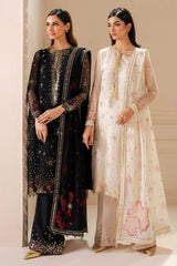 Jazmin New Arrival Luxury Chiffon Embroidered 3 Piece Unstitched