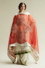 Zara Shahjahan Formal Collection Raw Silk 3 Piece Unstitched / Stitched