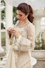 Mariaa B Luxury Chiffon Embroidered Collection 3 Piece Unstitched / Stitched