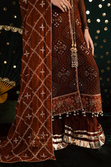 Nureh Printed Lawn Collection 3 piece Unstitched / Stitched