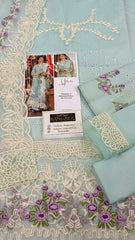 Elaf New Arrival Luxury Lawn Embroidery 3 Piece Unstitched / Stitched
