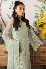 Gulaal Embroidered Chiffon Wedding Collection 3 Piece Unstitched  / Stitched