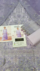 Iznik Luxury organza Formal Collection Embroidered 3piece Unstitched