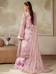 Zarif - Rahma Luxury Organza Embroidered 3piece Unstitched / Stitched