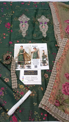 Aneela's Digital Printed Luxury Lawn Emb Collection 3Piece Unstitched / Stitched