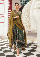 Aneela's Digital Printed Luxury Lawn Emb Collection 3Piece Unstitched / Stitched