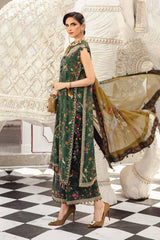 Aneela's Digital Printed Luxury Lawn Emb Collection 3Piece Unstitched / Stitched