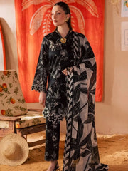 Baroque Luxury Embroidered Lawn 3 Piece Unstitched / Stitched