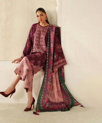 Baroque Luxury Embroidered Lawn 3 Piece Unstitched / Stitched